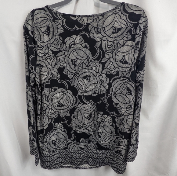 Motherhood Maternity Scoop Neck Tunic Top Sz L - Picture 5 of 8